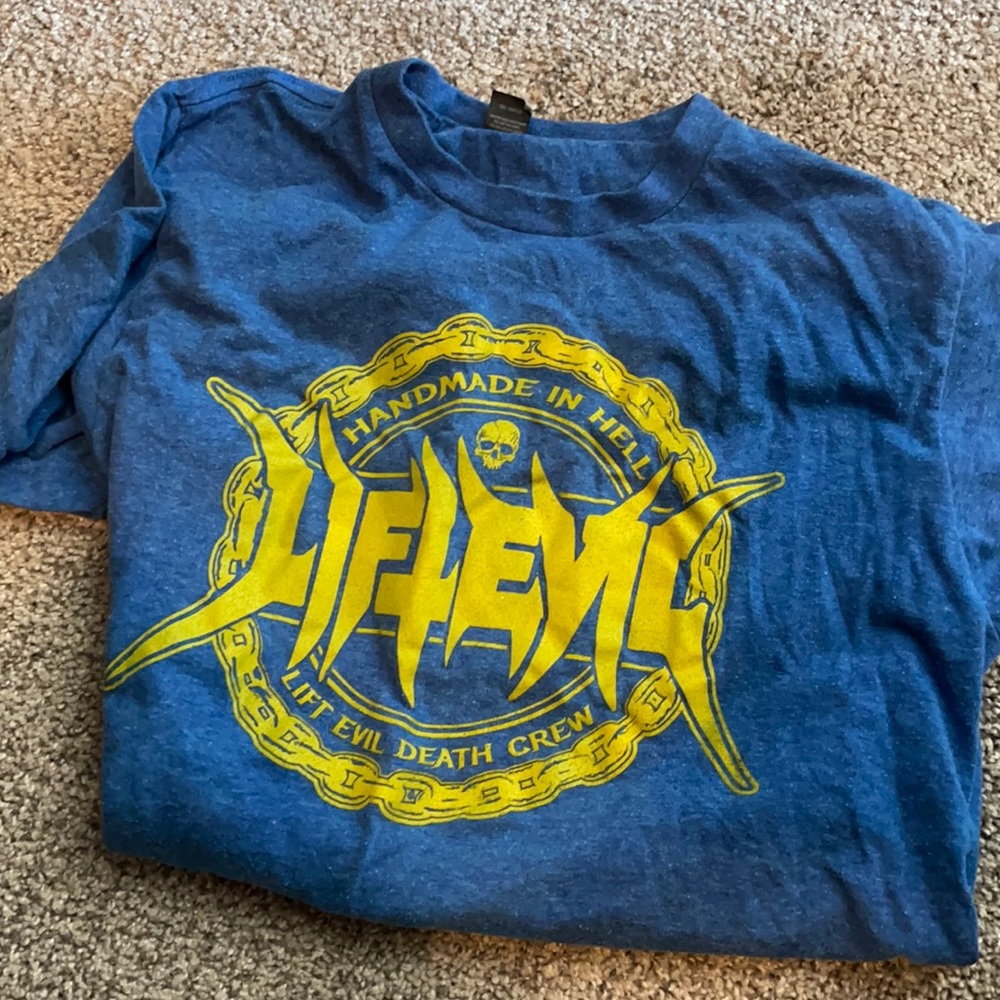 LiftEvil limited edition gym t shirt